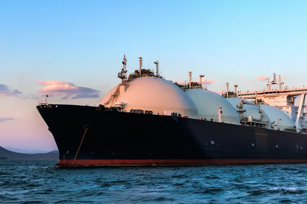 Growth in natural gas and liquefied natural gas (LNG)